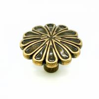 Ручка-кнопка WPO742.035.00D1, бронза, 35мм, Giusti