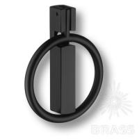 901-Matt Black Ручка кольцо, чёрный 32 мм