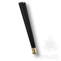 3510 SUIT Leg 410 мм Matt Black/Metalized Gold Опора мебельная, матовый чёрный/глянцевое золото410мм
