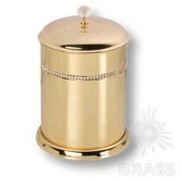 3512-71-003 Ведро, латунь с кристаллами Swarovski, глянцевое золото