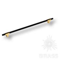 778-320-Matt Gold-Matt Black Ручка рейлинг, сатинированное золото/чёрный 320 мм