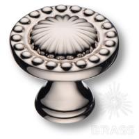 4456 0008 PN Ручка кнопка, глянцевый никель