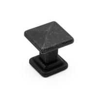 Ручка-кнопка Tower Square 19.4100.53 чугун 35х35, Metakor