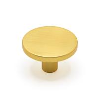 Ручка-кнопка COMO BIG, 0168041Z28, матовое золото, D41 мм, Viefe