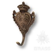 152010o Крючок мебельный, античная бронза