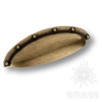 4100.064 Antik Bronze Ручка раковина, античная бронза 64 мм