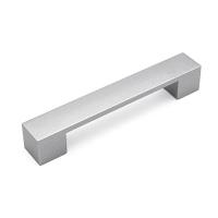Ручка-скоба 0304V9006, 128мм, алюминий, Polyplast