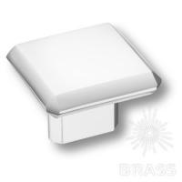 4106 016MP02 Ручка кнопка, глянцевый хром 16 мм