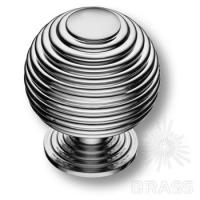 1930 0034 Big Chrome Ручка кнопка, глянцевый хром