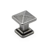 Ручка-кнопка Tower Square 19.4100.58 глянцевое олово 35х35, Metakor
