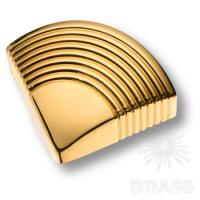 2025.064 Gold Ручка кнопка модерн, глянцевое золото 64 мм