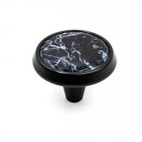 Ручка GU09-L31-V51, черный матовый/декор, Gamet