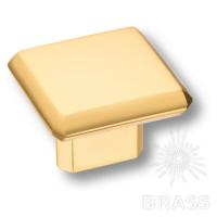4106 016MP11 Ручка кнопка, глянцевое золото 16 мм
