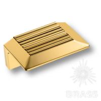 9060 0032 GL Ручка кнопка, глянцевое золото 32 мм
