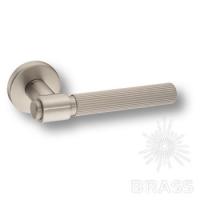 HA213RO12 NBM-NBM/NB AXES-L Ручка дверная, матовый никель/никель