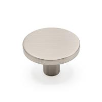Ручка-кнопка COMO BIG, 0168041Z23, матовый никель, D41 мм, Viefe