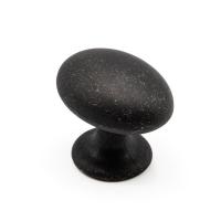 Ручка-кнопка Olive 19.3570.53 чугун, 39х29, Metakor