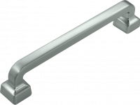Ручка AQ Vega С=128 сталь брашированная