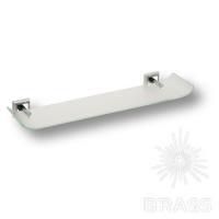 3511-75-005 Полка для ванных аксессуаров, латунь с кристаллами Swarovski, цвет - глянцевый хром
