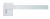 Дверная ручка Frascio Sash BO белый Дверная ручка Frascio Sash BO белый