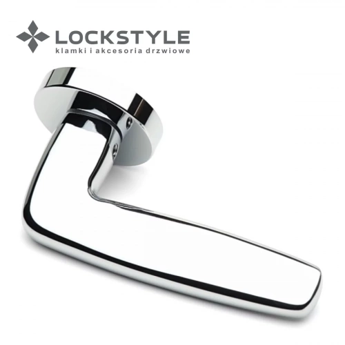 Ручки дверные LOCKSTYLE KAYA ZR CR (глянцевый хром)