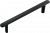 Ручка AQ Polis C=160 черный матовый Ручка AQ Polis C=160 черный матовый