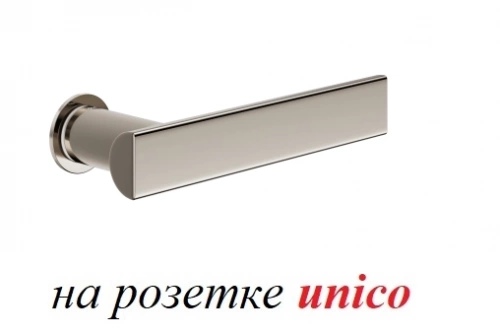 Дверная ручка Anik PVN DND handles никель глянцевый