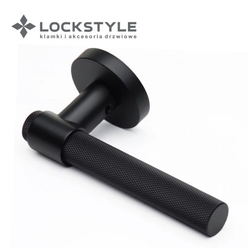Ручки дверные LOCKSTYLE AXEL-T ZR цвет AL6 (черный)