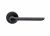 Дверная ручка DND handles Chop ZNE — на круглой розетке, черный Дверная ручка DND handles Chop ZNE — на круглой розетке, черный