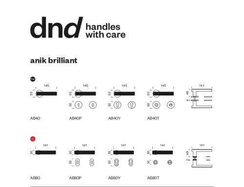 Дверная ручка Anik Brilliant PVD-SG DND handles античное сатинированное золото