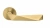 Дверная ручка DND handles LU40 PVD-SG Luxury — на круглой тонкой розетке, античное сатинированное золото Дверная ручка DND handles LU40 PVD-SG Luxury — на круглой тонкой розетке, античное сатинированное золото