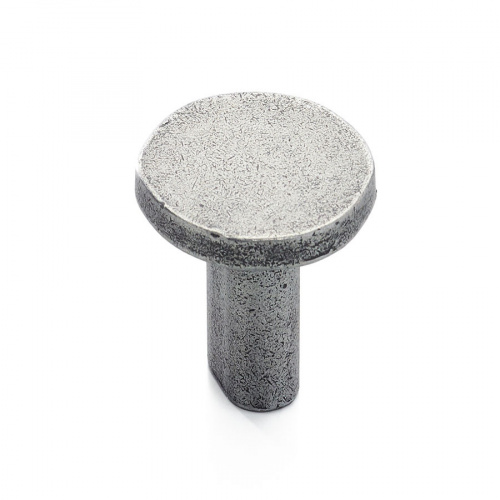 Ручка-кнопка Stone 19.4173.59 матовое олово, D30, Metakor