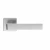 Дверная ручка DND handles Quattro 02 ZCS — на квадратной розетке, хром матовый Дверная ручка DND handles Quattro 02 ZCS — на квадратной розетке, хром матовый