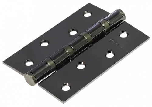 MS 100X70X2.5-4BB BN, петля стальная универсальная 1шт., цвет черный никель