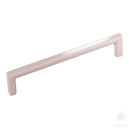 6765-581 PINK BRIGHT Ручка рейлинг, глянцевый розовый 128 мм