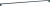 Ручка AQ Elegance L=800 черный матовый