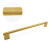 Ручка GRAF BIG, 0486320L291, брашированная латунь, 320 мм, Viefe