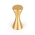 Ручка-кнопка DIABOLO, 0497014L291, брашированная латунь, 14*31 мм, Viefe