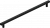 Ручка AQ Twil С=320 черный матовый